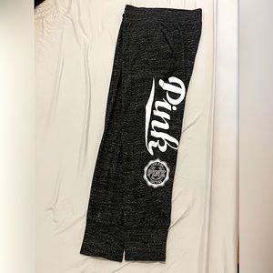 Victoria’s Secret PINK Marled Gray Lounge Sweatpants Joggers With Pockets Large